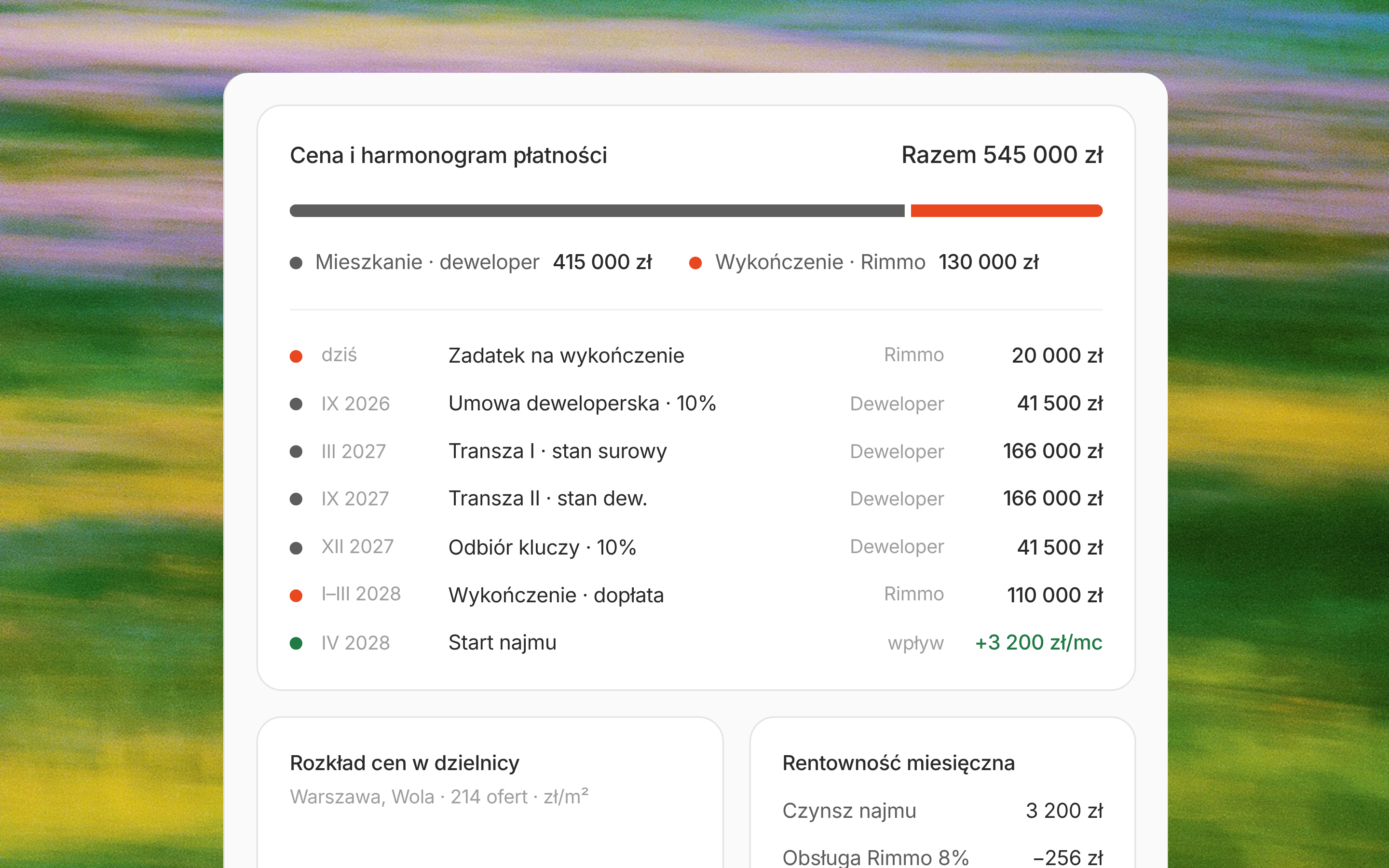 Offer page — bottom